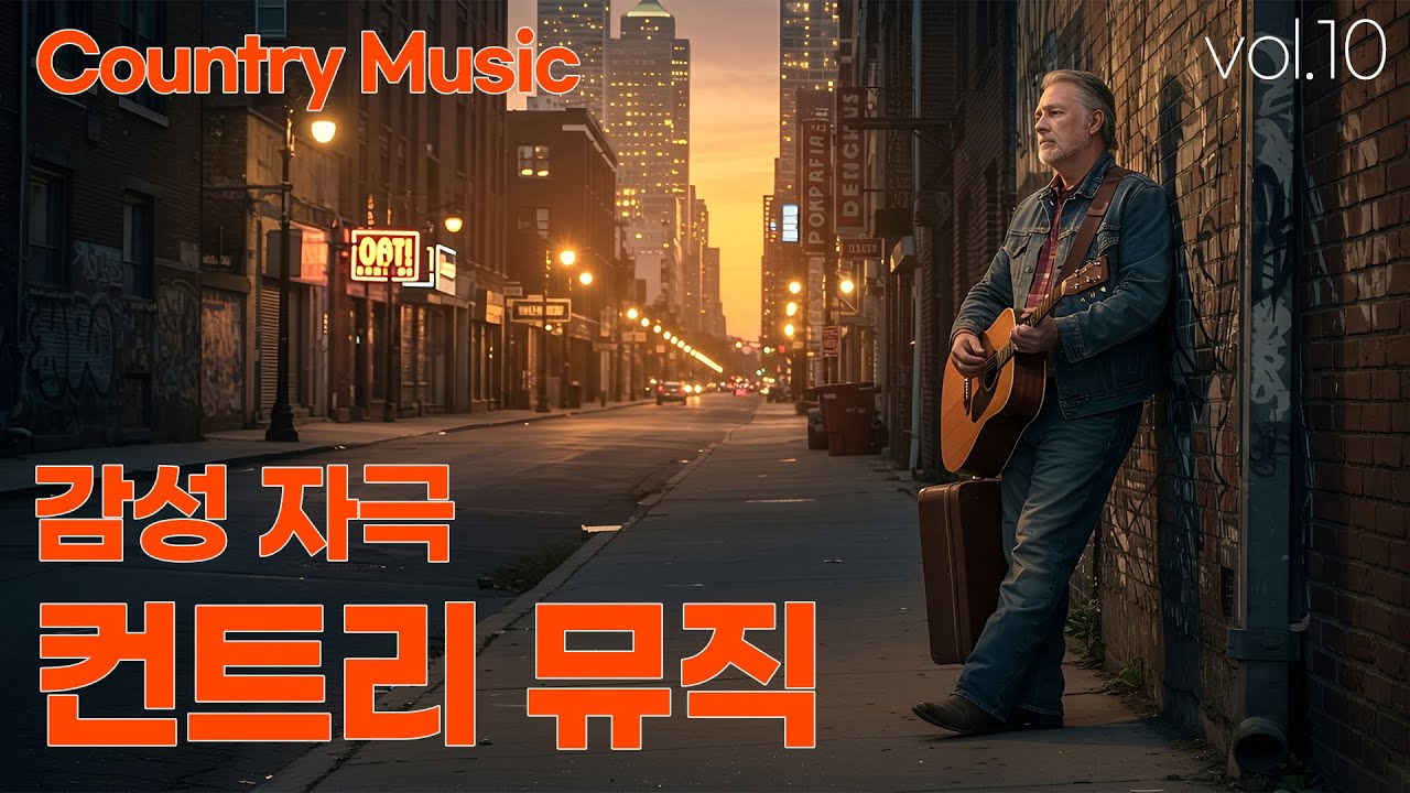 요즘 감성 컨트리 뮤직 #10 🎧 미국 오리지널 컨트리송 🎵 마음이 편해지는 음악
