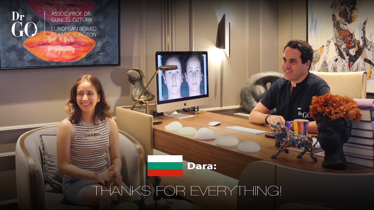 Rhinoplasty Journey of Our Female Patient from Bulgaria🇧🇬