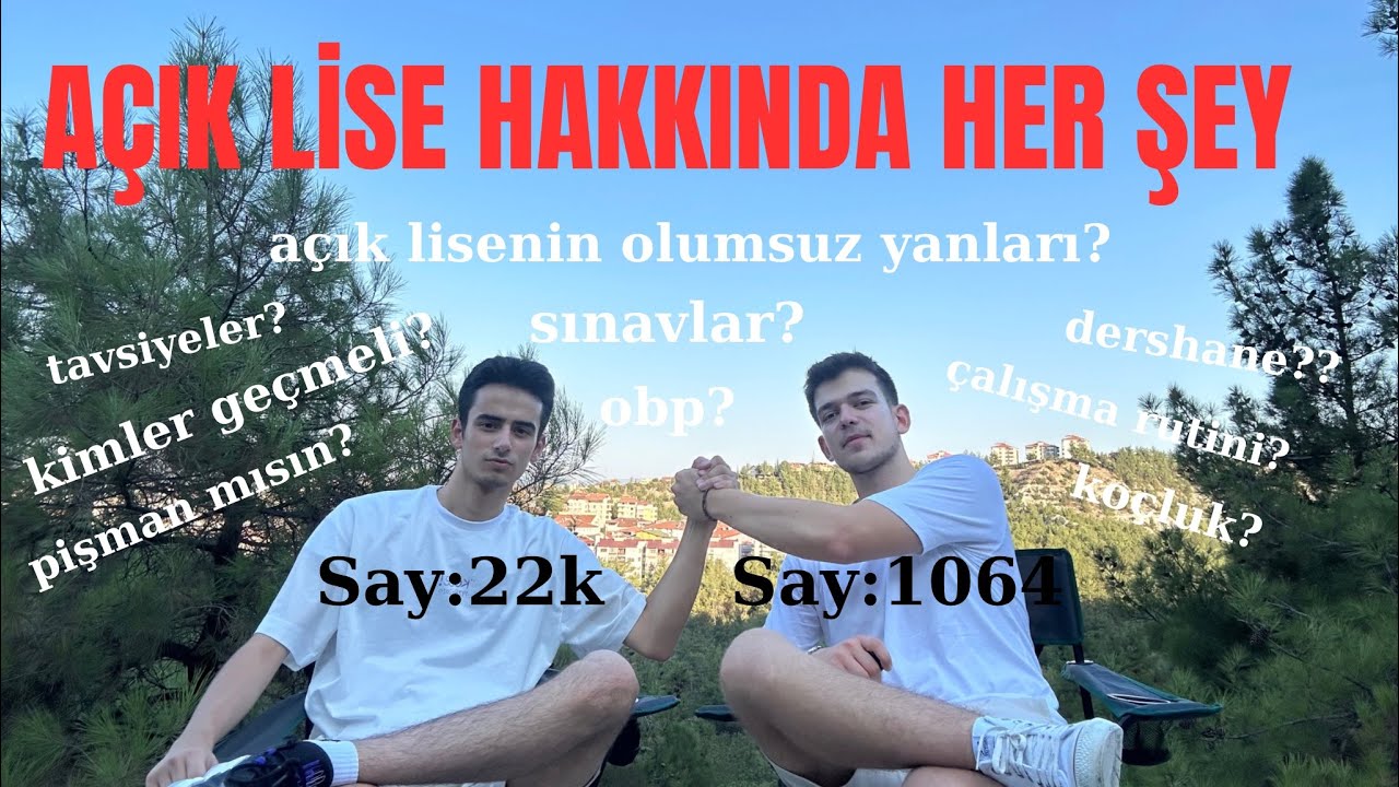 AÇIK LİSE HAKKINDA HER ŞEY!
