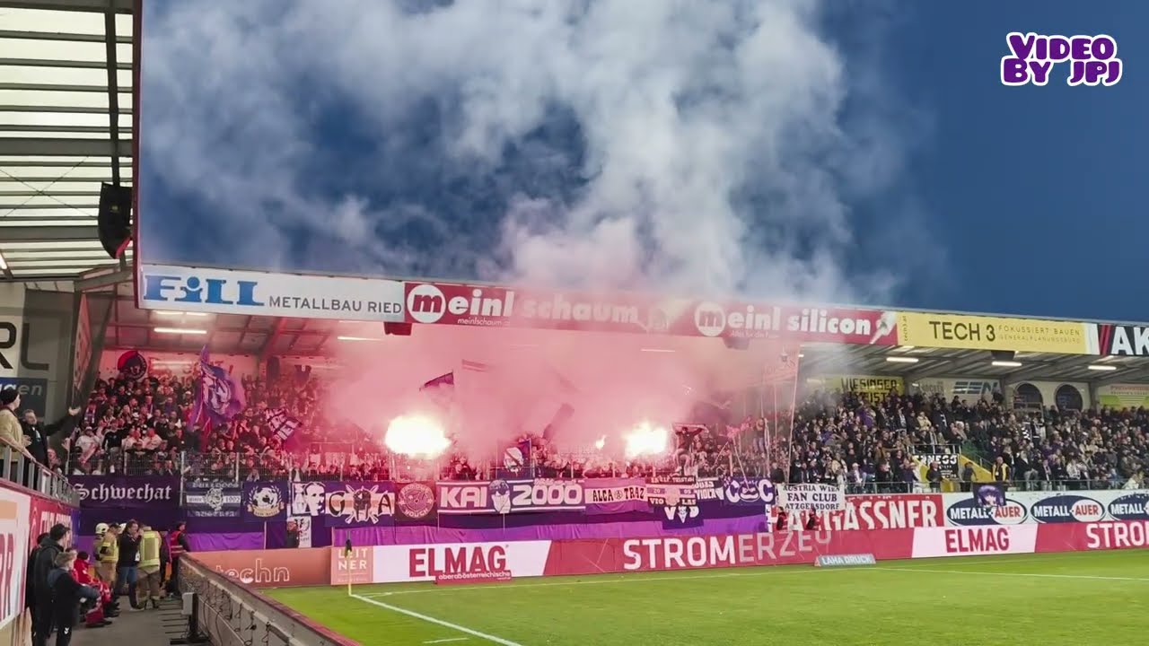 SV Ried - Austria Wien (0:2) / 08.03.26 / Support (26min!)