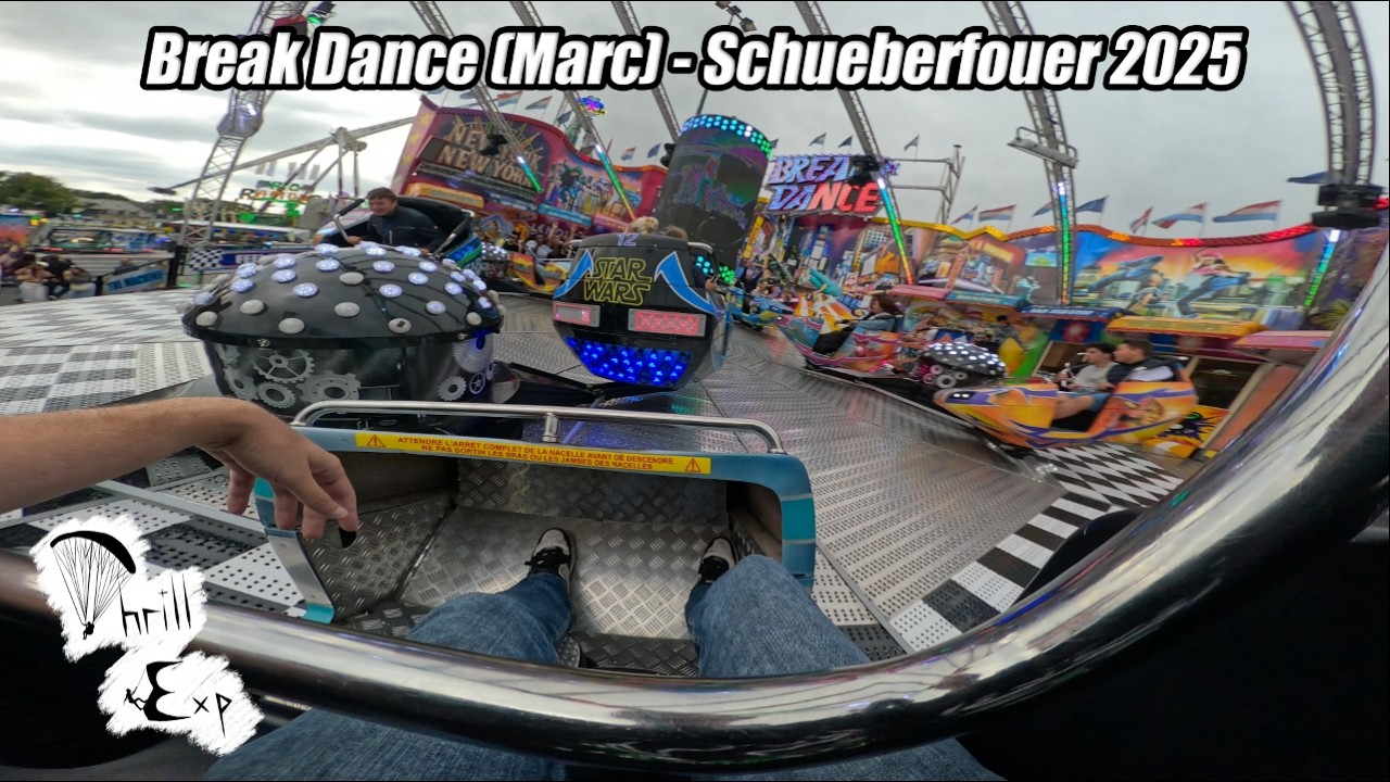 4K - Break Dance (Marc) - Schueberfouer 2025 | Onride