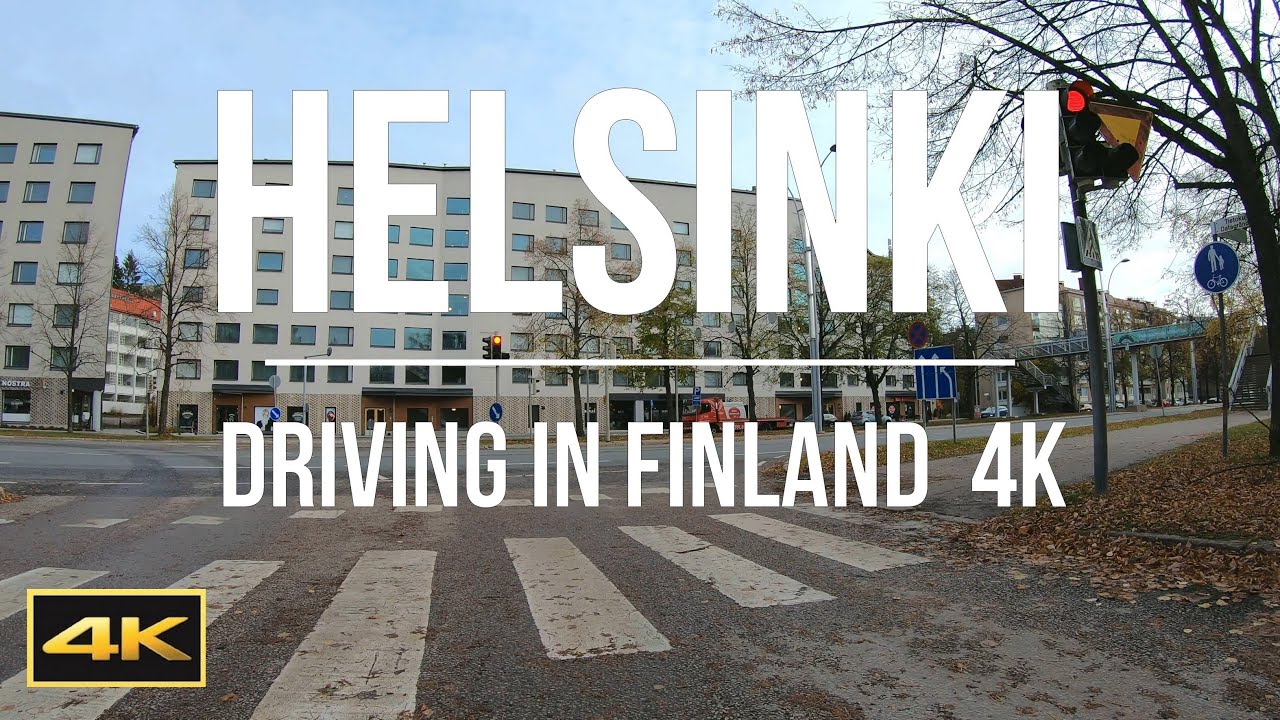 Driving in Finland Helsinki