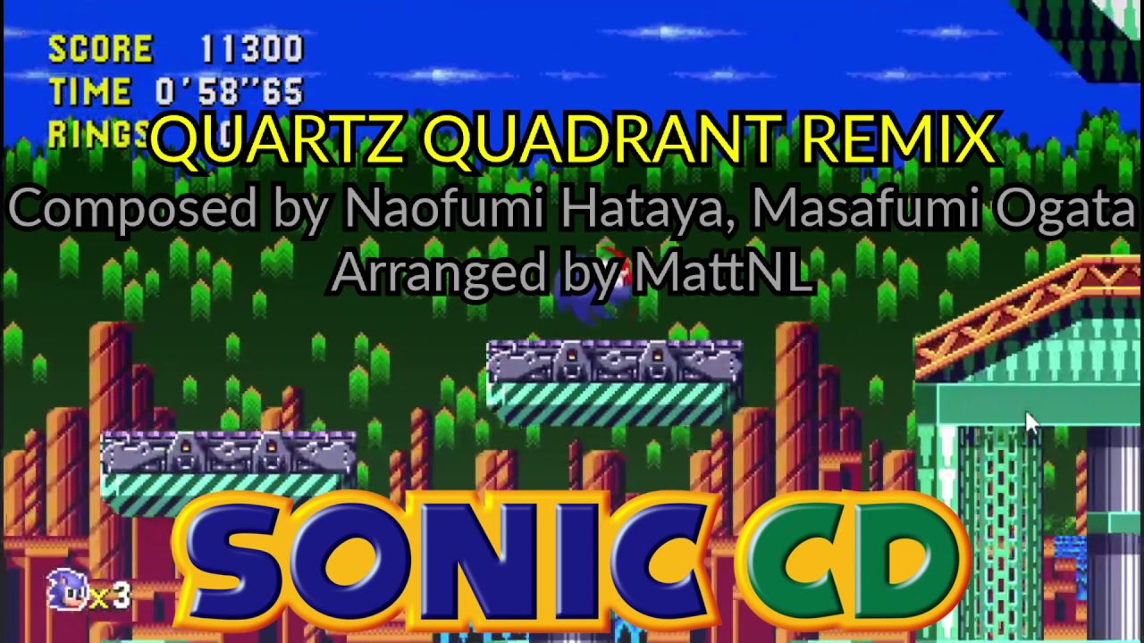 Quartz Quadrant (JP Present) (Remix) - Sonic CD