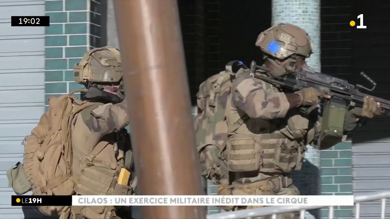 Plus de 400 militaires déployés à Cilaos ce vendredi.