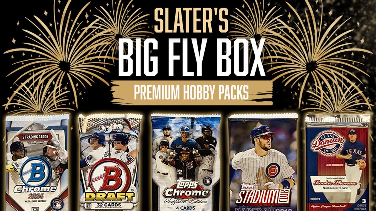 🚨JANUARY BIG FLY BOX🚨 FROM SLATERS SPORTS CARDS!!