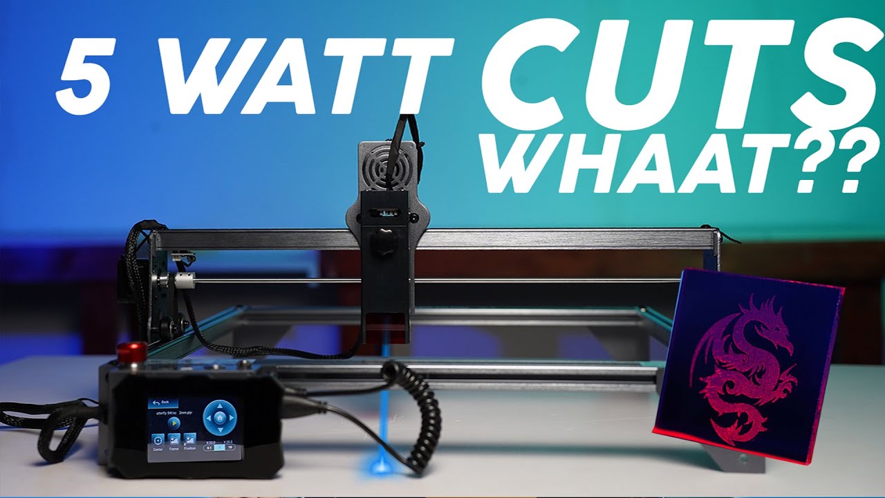 Что может лазер мощностью 5 Вт? Обзор лазера Atomstack X7