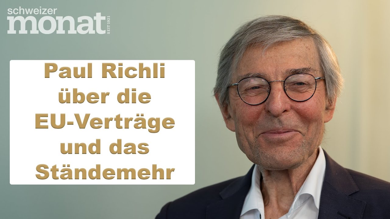 #101 Paul Richli: «Die Schweiz wäre nicht entstanden, wenn wir kein doppeltes Mehr hätten»