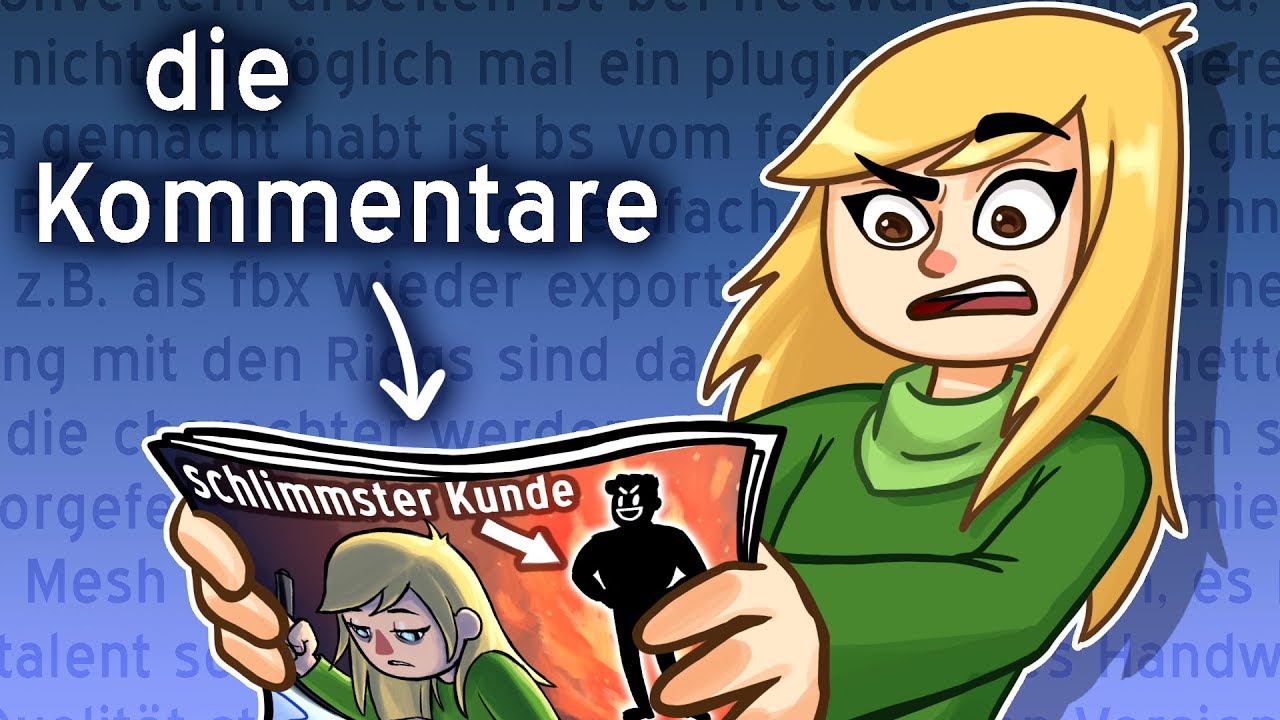 Ich konnte sie nicht ignorieren! (Animation Reaktion)