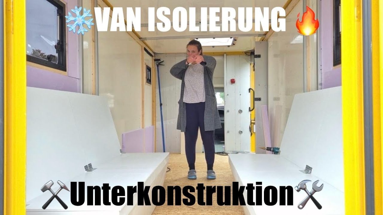 VAN Ausbau: Isolierung & Unterkonstruktion im Postkoffer 🚐 | Tipps & Tricks für perfekte Dämmung
