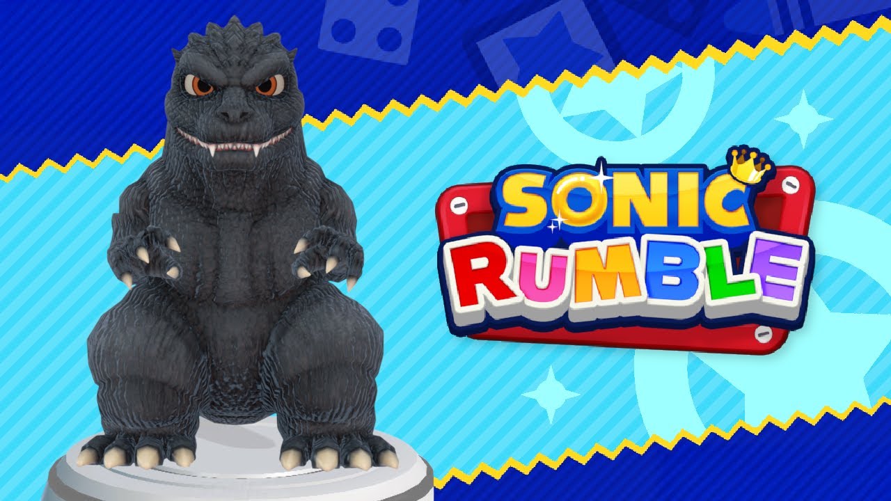 Sonic Rumble - Godzilla Gameplay
