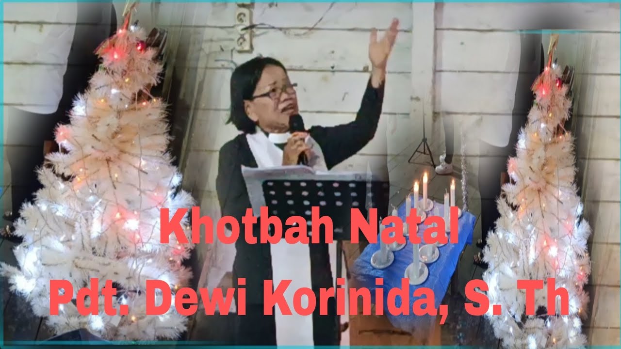 Di Ibadah Natal POS PI GKE Kampung Linggang Marimun Kec. Mook Manaar Bulant