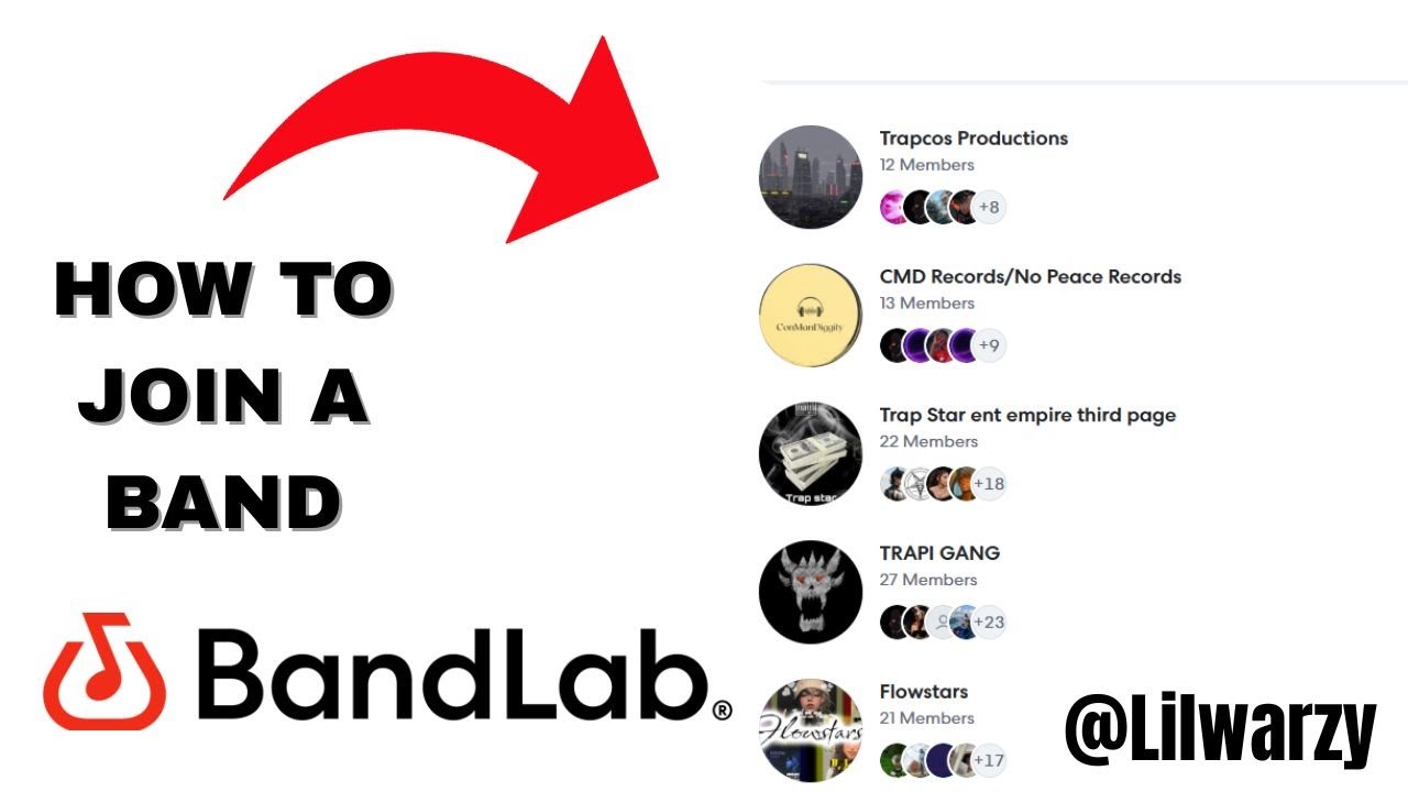 How to Join a Band in BANDLABS