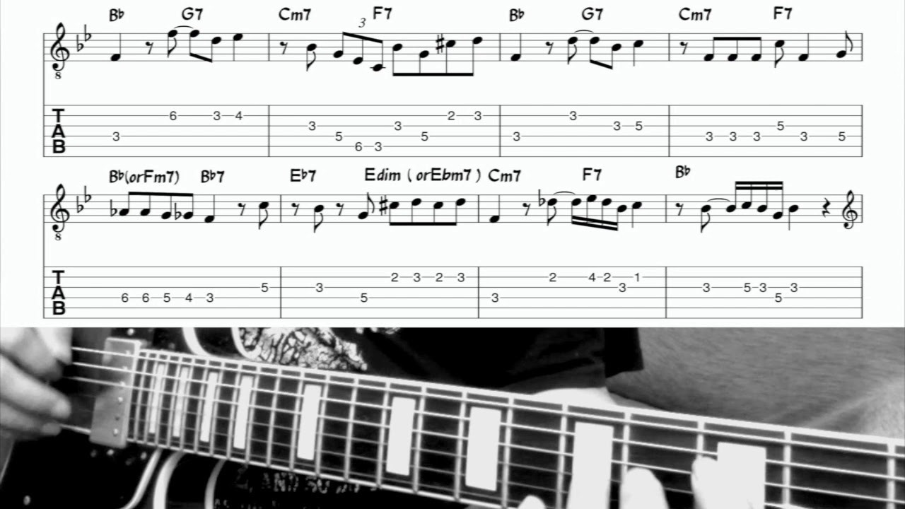 Moose The Mooche | Charlie Parker - Head Transcription + TAB