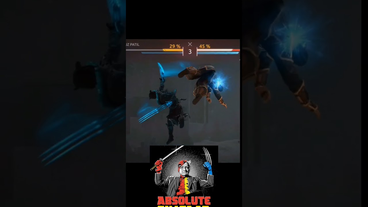1 second 🥶 comeback 🤯☠️. #sfa #shadowfightarena #gaming #sfarena #games #sfagameplay #shadowfight