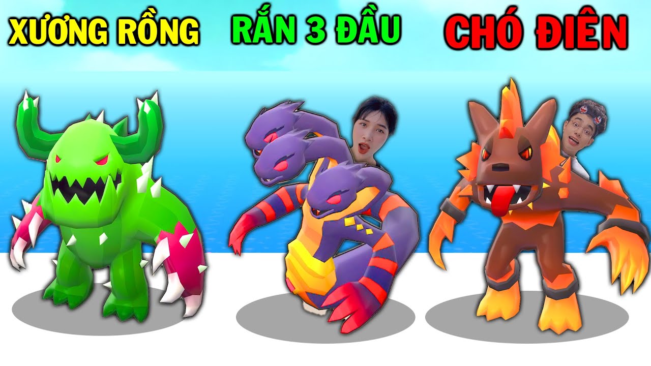 THẮNG TÊ TÊ HẰNG NGA BẮT ĐƯỢC RẤT NHIỀU SIÊU POKEMON ĐẠI CHIẾN TRONG MONSTER SQUAD RUSH