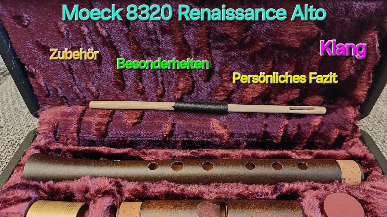 Moeck 8320 Renaissance Alto | Instrumenten vorstellung