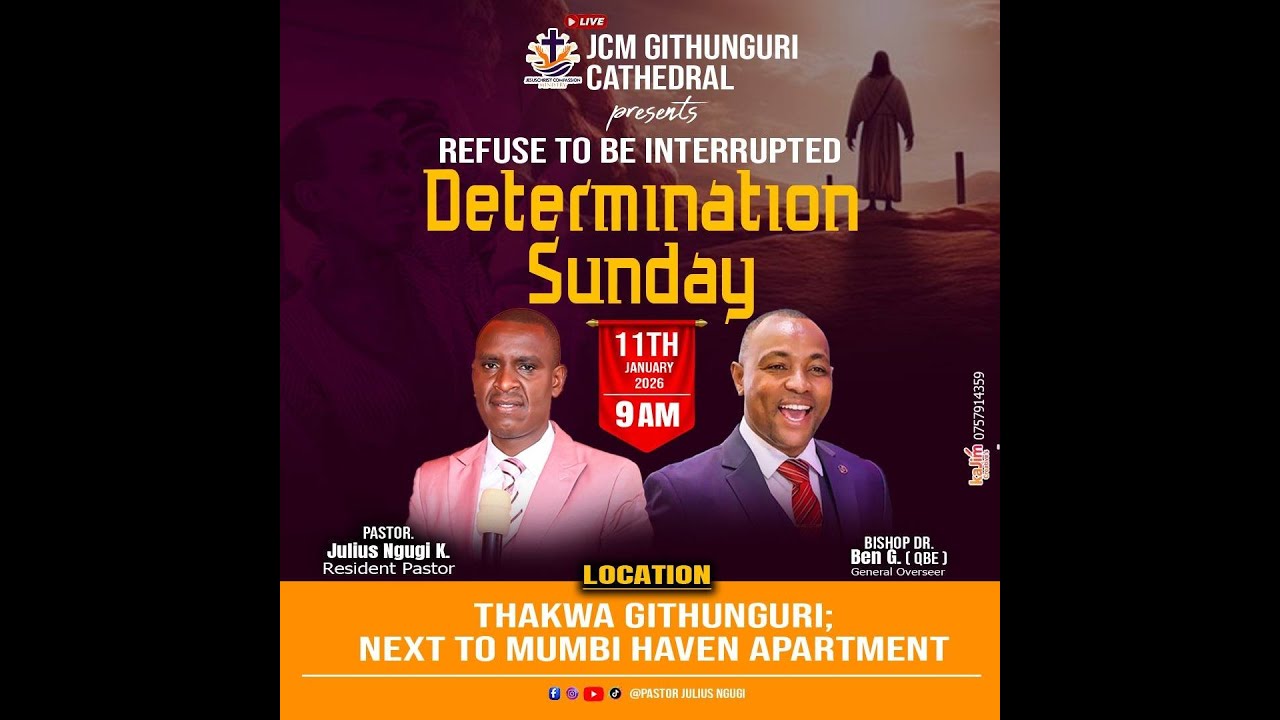 WELCOME TO :- || DETERMINATION SUNDAY ||