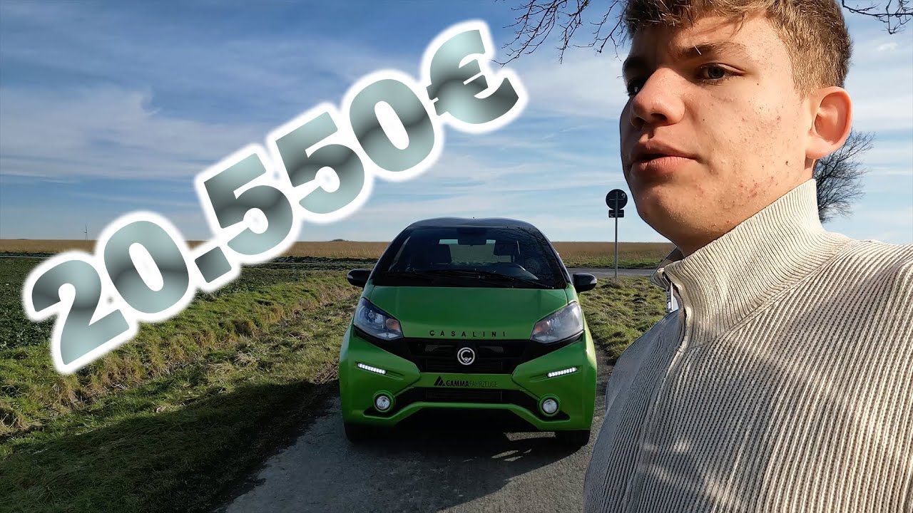 Wir testen einen Casalini m20! Ist er sein Geld wert? 45kmh Auto