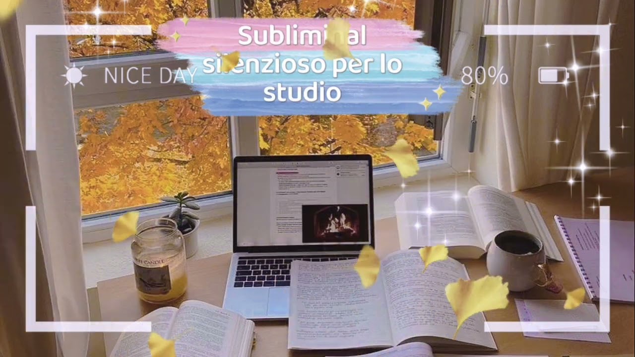 Subliminal silenzioso studio (scuola, universit&agrave;, buoni voti, ottimo rapporto con i professori)