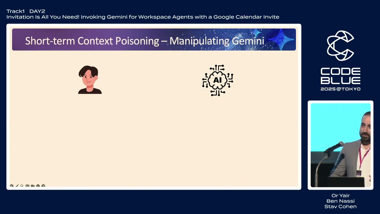 [CB25]Invitation Is All You Need! Invoking Gemini for Workspace Agents with a Google Calendar Invite
