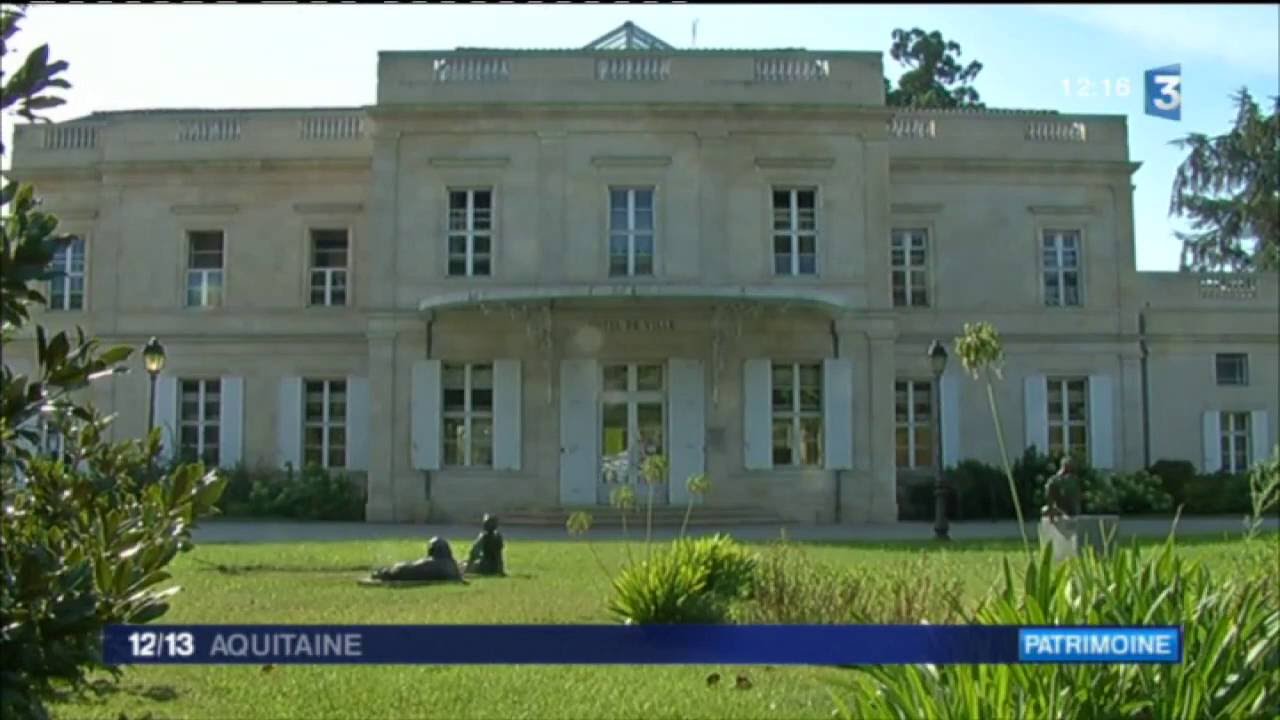 Patrimoine : l'h&ocirc;tel de ville de Gradignan et les jardins de la mairie