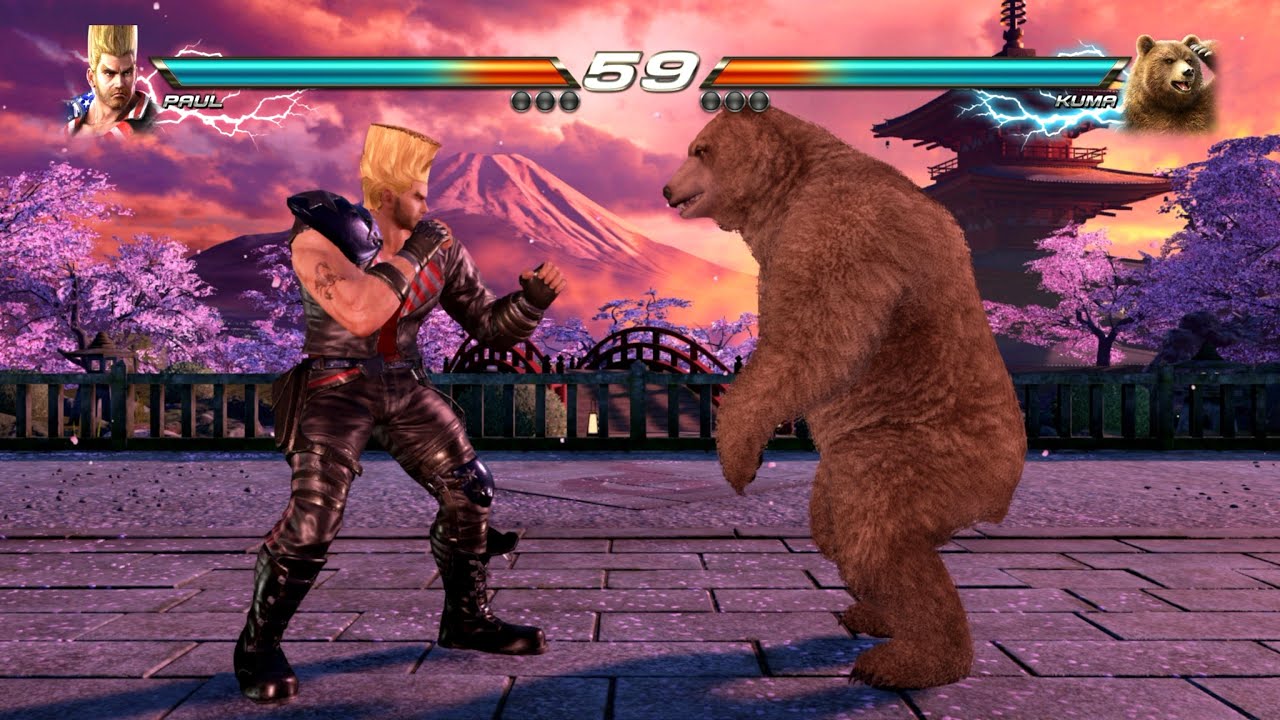 Paul Phoenix vs Kuma (Hardest AI) - Tekken 7 (PS5 4K 60FPS)