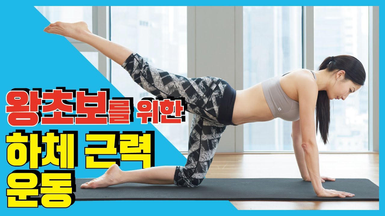 초보자를 위한 하체 근력운동 기초다지기(Lowerbody Strength Workouts for Beginners)ㅣ고민수