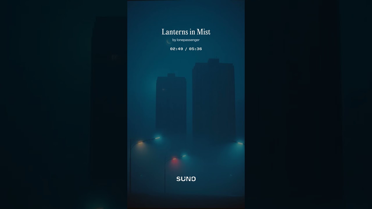 Lanterns in Mist