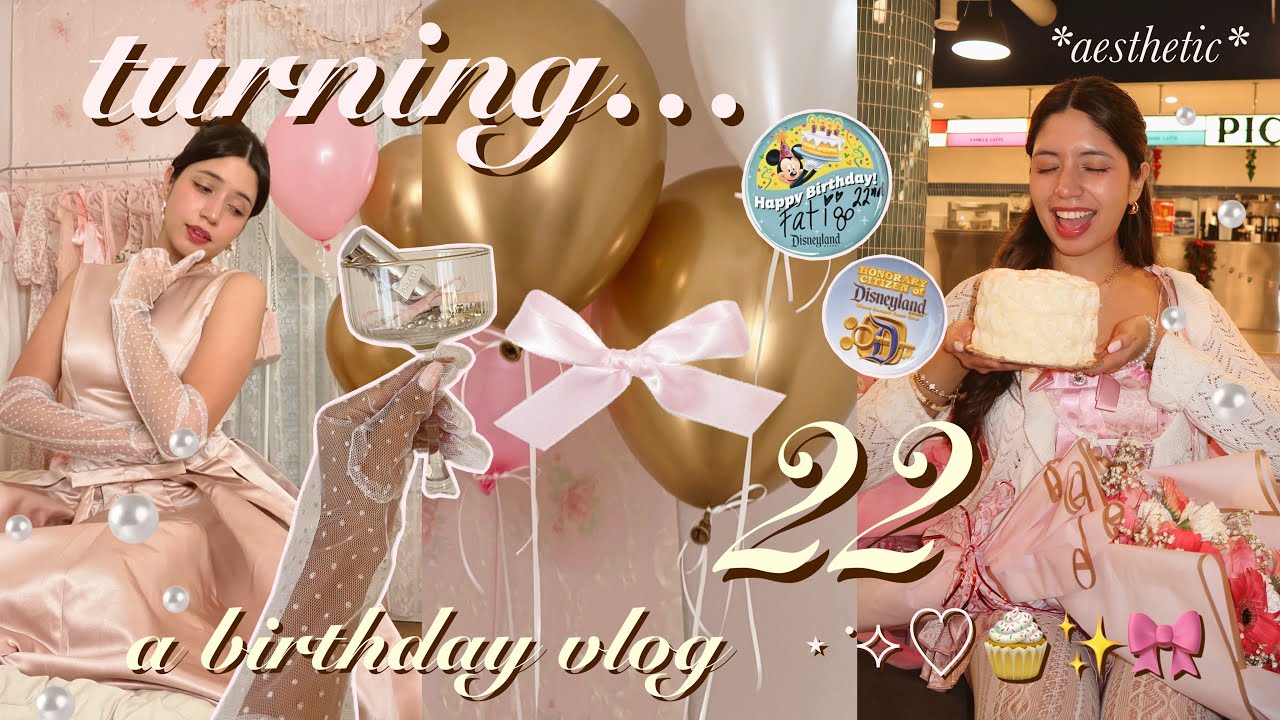 принцесса *ДЕНЬ РОЖДЕНИЯ* видеоблог 🍰♡ ༘*.ﾟ🎀 День Диснея, девчачьи моменты и праздники 🌟