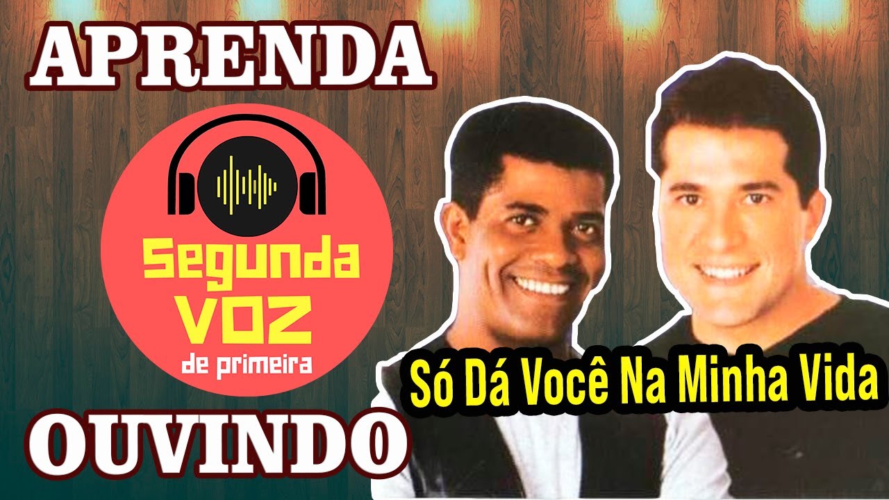 COMO FAZER A SEGUNDA VOZ SERTANEJA - SÓ DA VOCÊ NA MINHA VIDA (JOÃO PAULO E DANIEL - RICK)