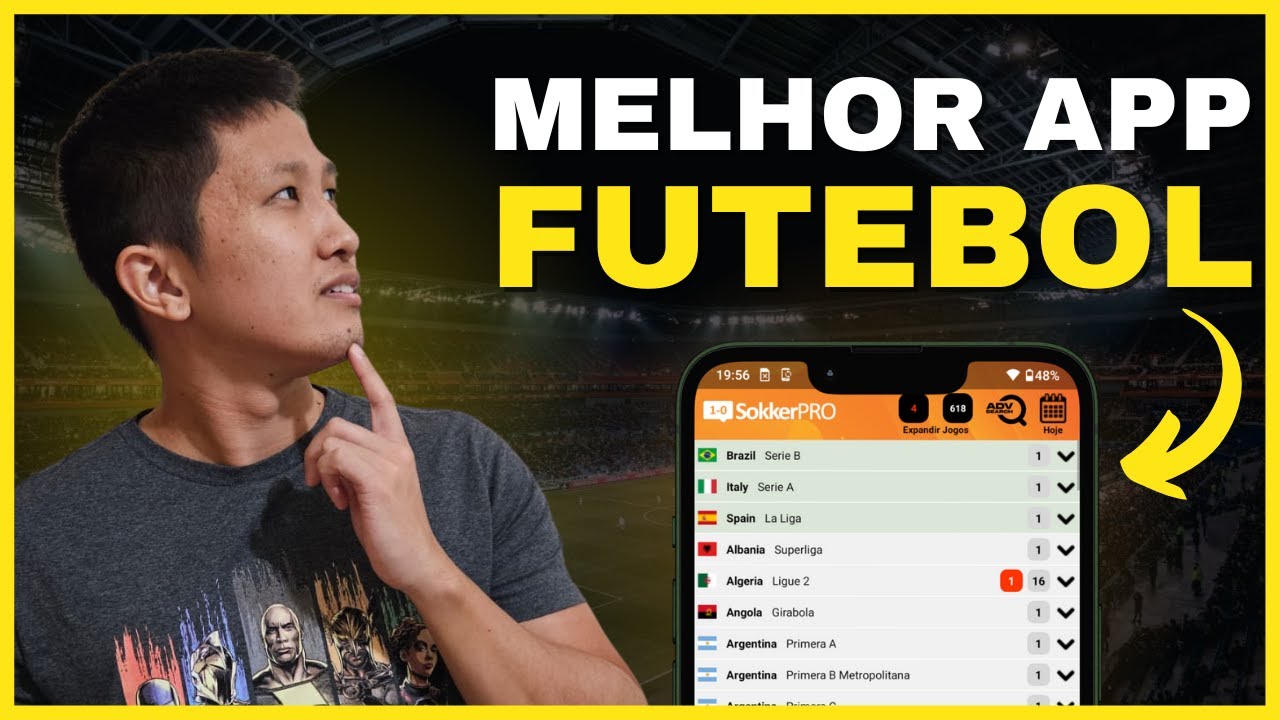 UM DOS MELHORES APPS DE ESTAT&Iacute;STICAS DE FUTEBOL | Como funciona o Sokkerpro 3.0?