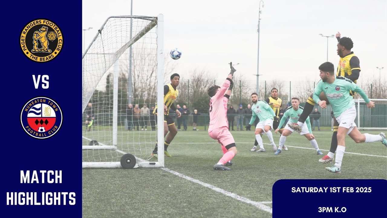 HIGHLIGHTS | Paget Rangers 2 - Nuneaton Town 6