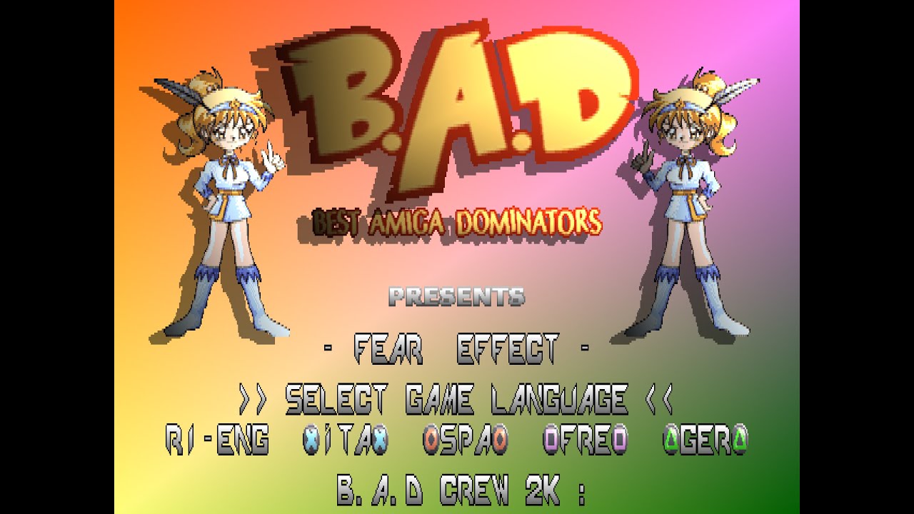 💿 PS1 | BAD | Fear Effect (USA) | Crack | 2000-03-12 | BAD-FFX