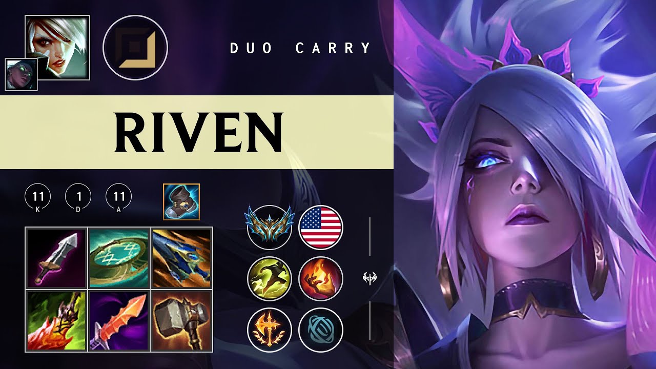 Riven ADC vs Malzahar - NA Challenger Patch 26.01