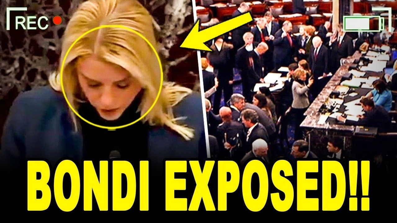 Pam Bondi FEARS REMOVAL As Judge Drops NIGHTMARE Ruling