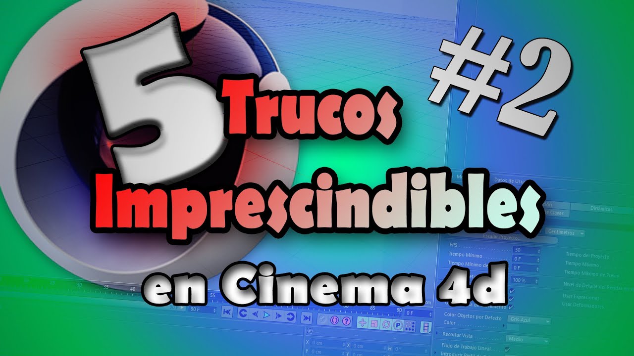 5 TRUCOS IMPRESCINDIBLES EN CINEMA 4D # 2
