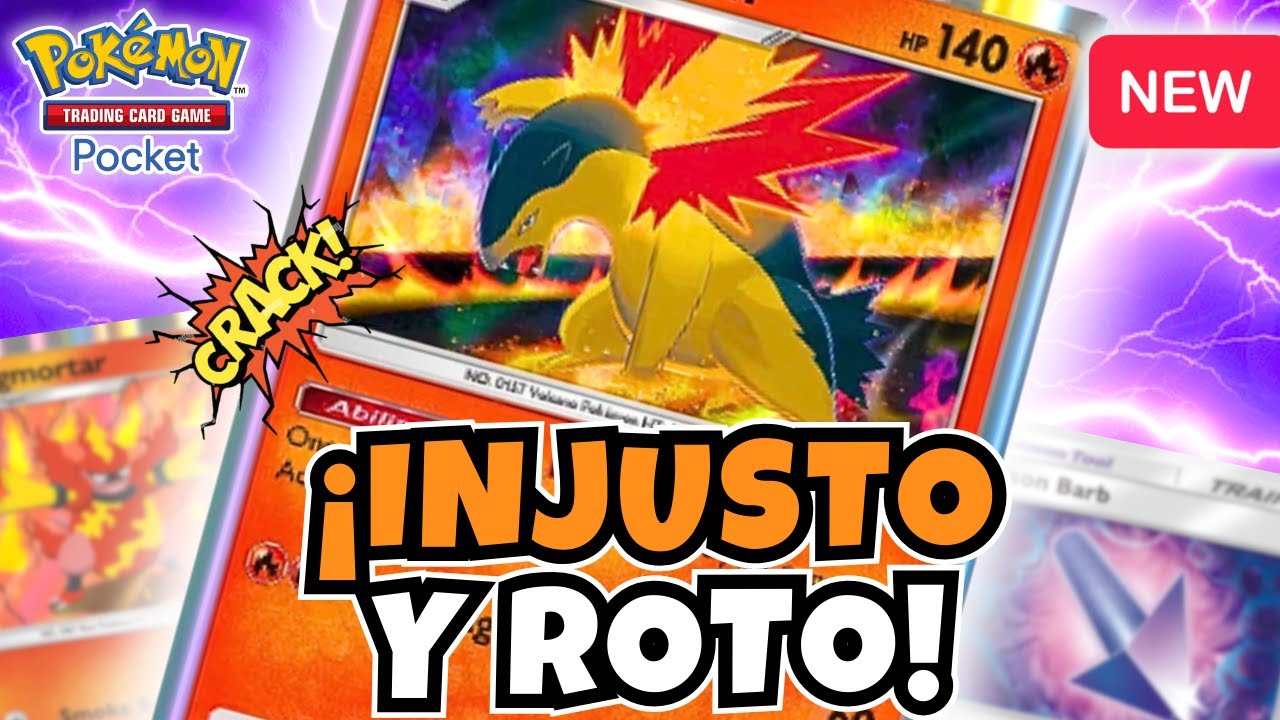 ¡TYPHLOSION ESTÁ ROTÍSIMO en Pokémon TCG Pocket!
