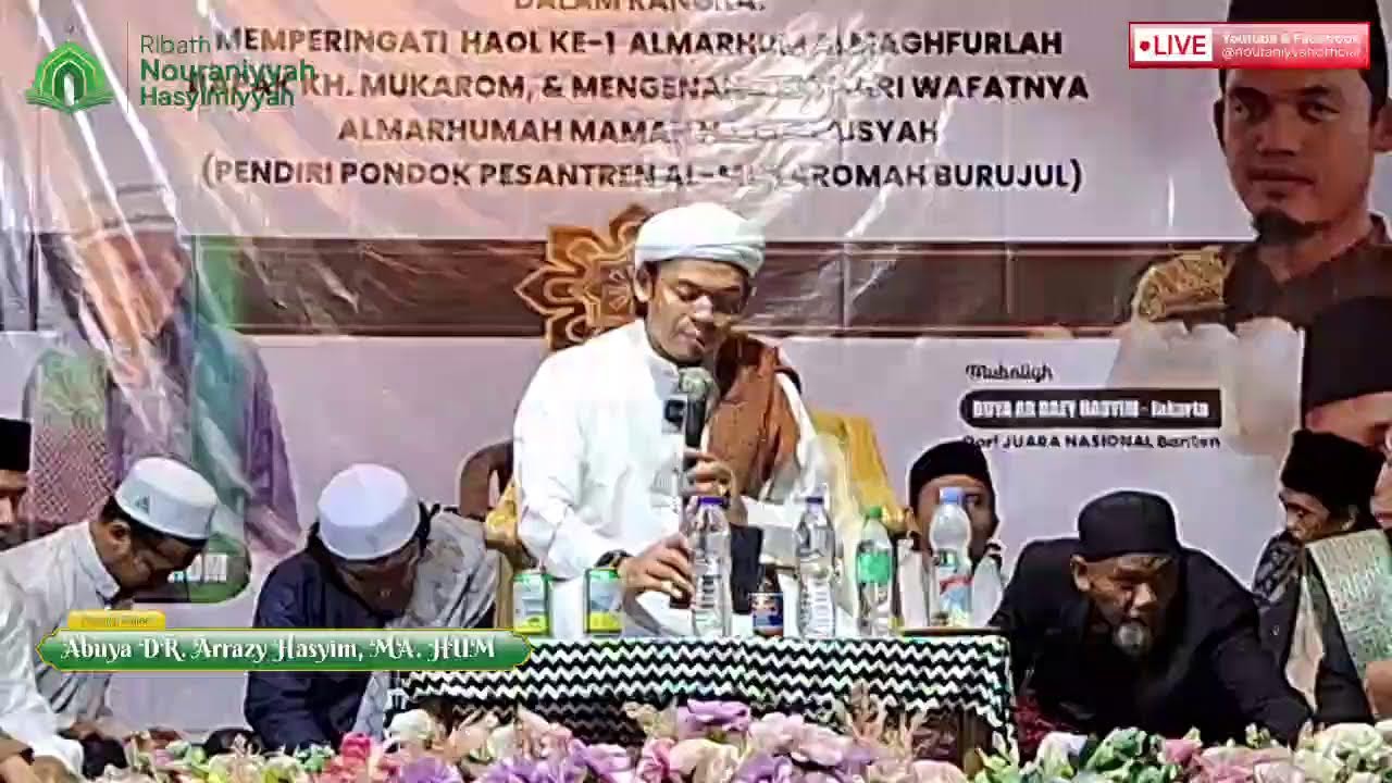 Tabligh Akbar & Haul Ke-1 Muassis | PonPes Al-Mukaromah Burujul || Abuya Dr. Arrazy Hasyim, MA. Hum