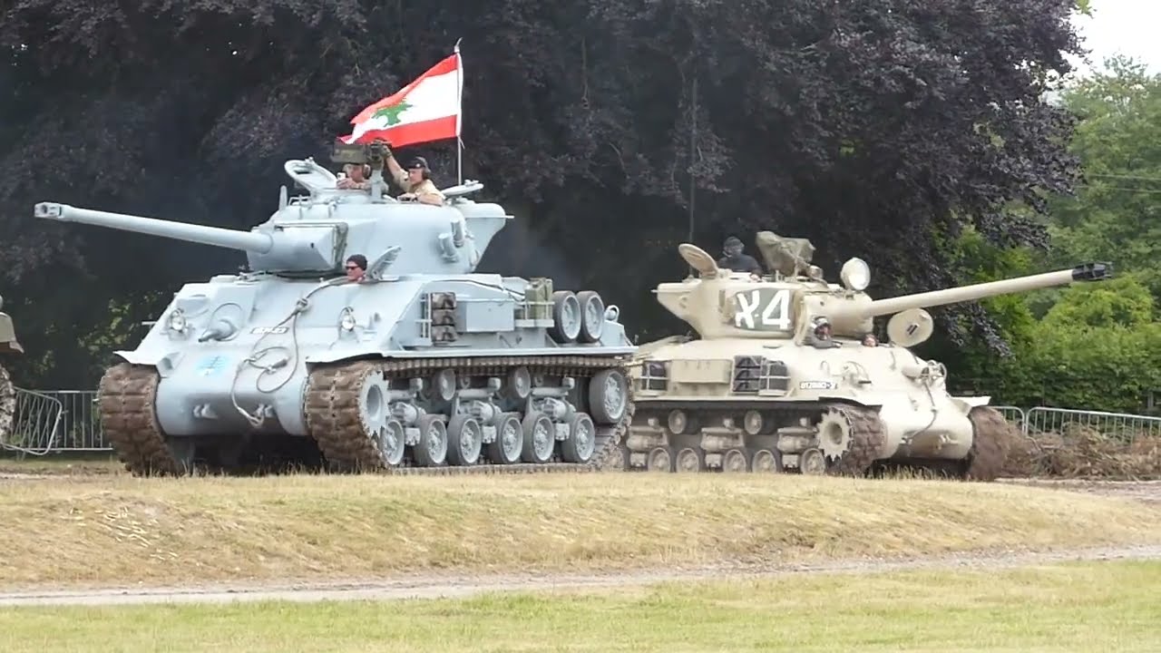 Tankfest 2022   M50 and M51 Sherman