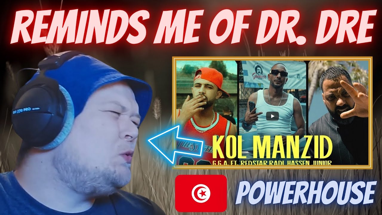 🇹🇳 Foreigner Reaction | G.G.A - Kol Manzid ft. Redstar Radi, Junior Hassen