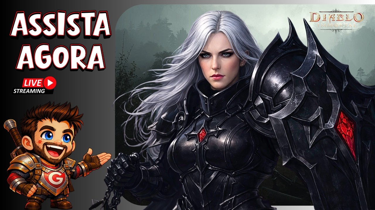 🚀 Gameplay de Cruzado no Diablo Immortal | Ao Vivo em PT-BR!