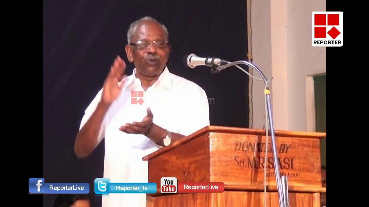 MM Mani's Controversial Speech in Full Version; Mani blames Journalists │Reporter Live