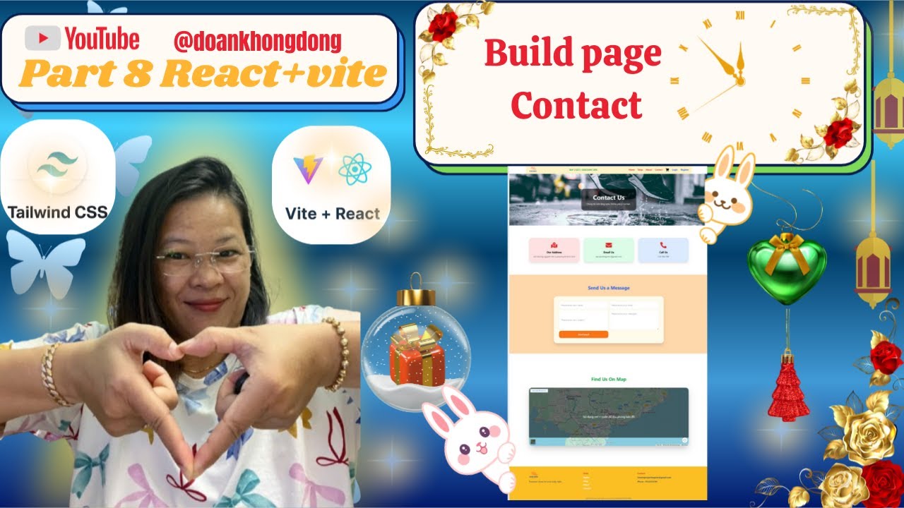 🔥 Part 8 Học React Qua Contact Page L&agrave;m Form & Validate Learn React Forms by Building a Contact Page