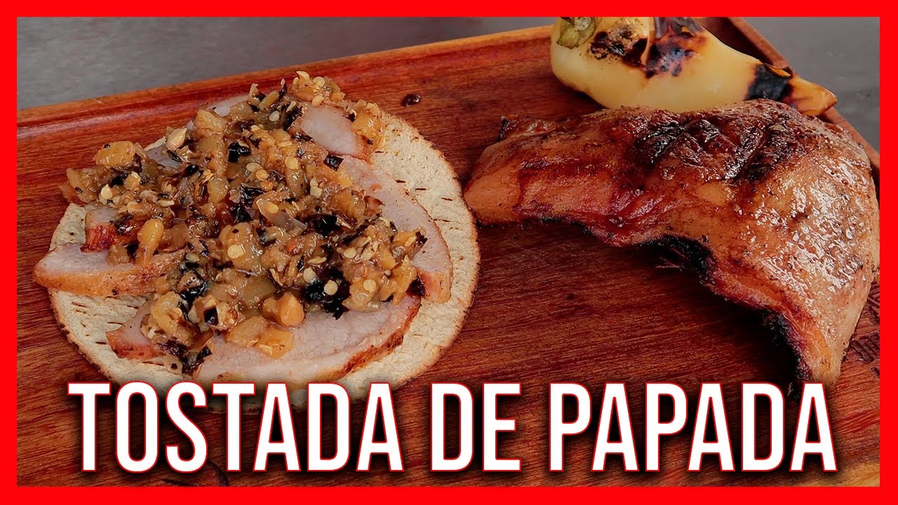 TOSTADA PAPADA CON SALSA GÜERITA AL GRATÍN | DOMANDO LA PARRILLA