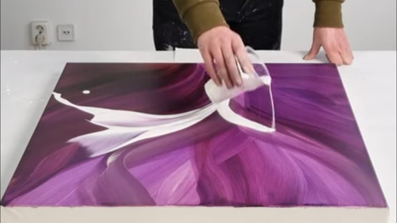 6 Satisfying Paintings you want to SEE! This Technique has Endless Possibilities / Purple Edition
