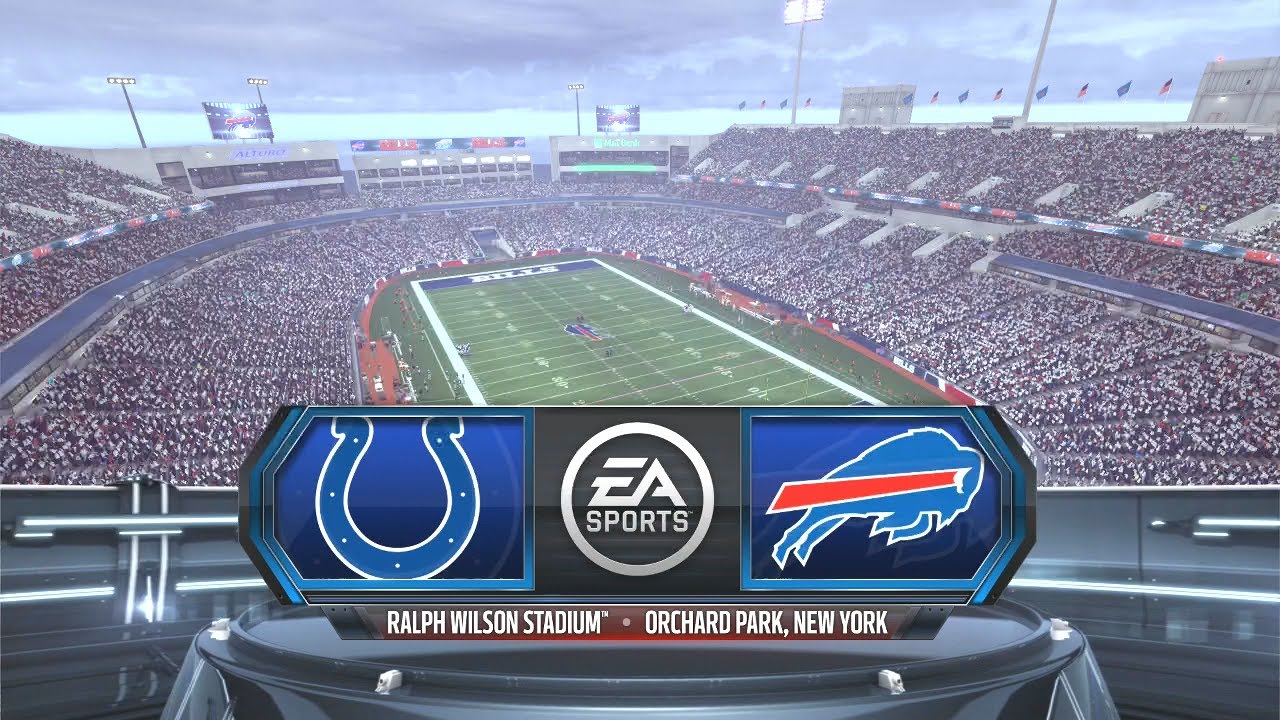 Madden NFL 16 - Indianapolis Colts Vs Buffalo Bills Simulation Week 1