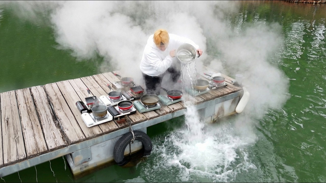 「魚は温かい場所が好き」← マイナス１℃の湖に熱湯注いで釣りした結果w