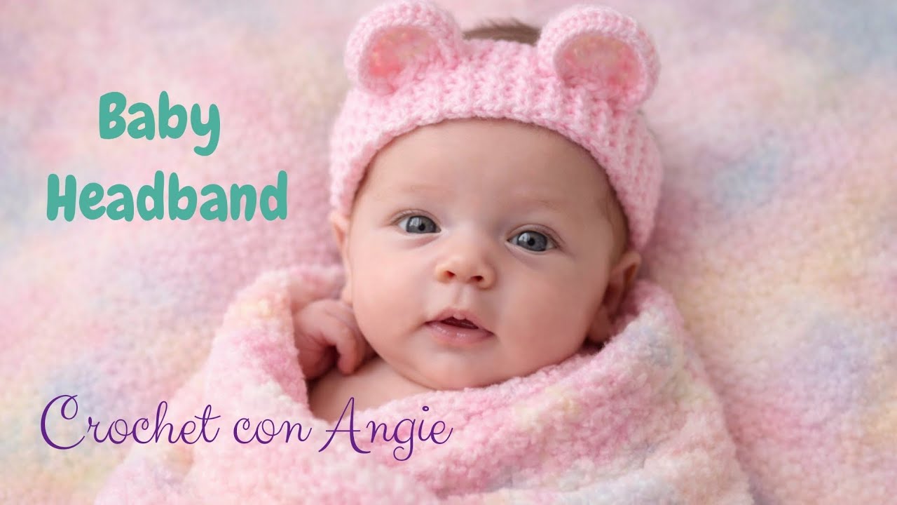 Crochet Baby Headband. Very Easy if you're a beginner 😉