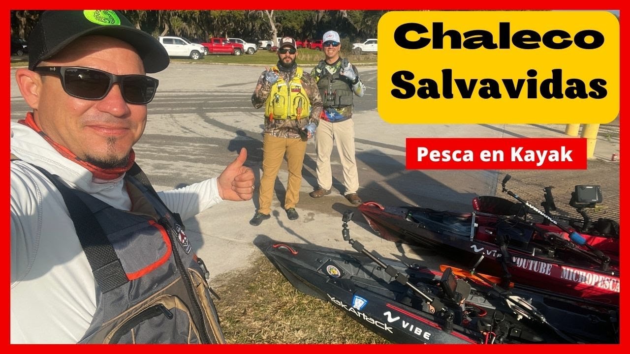 ¿Cómo Usar El Chaleco Salvavidas Para Pescar En  Kayak? @euriksantana te Enseña Las Funciones Clave!