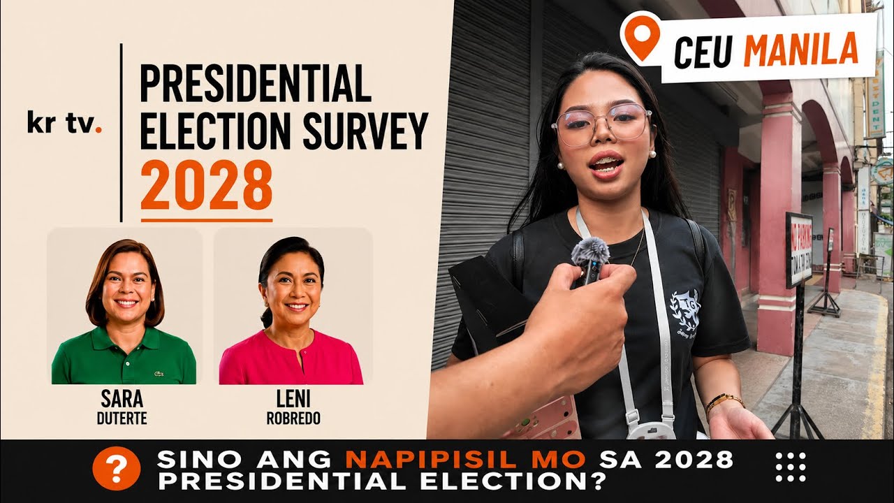 Presidential Election 2028 Survey | Centro Escolar University, Manila